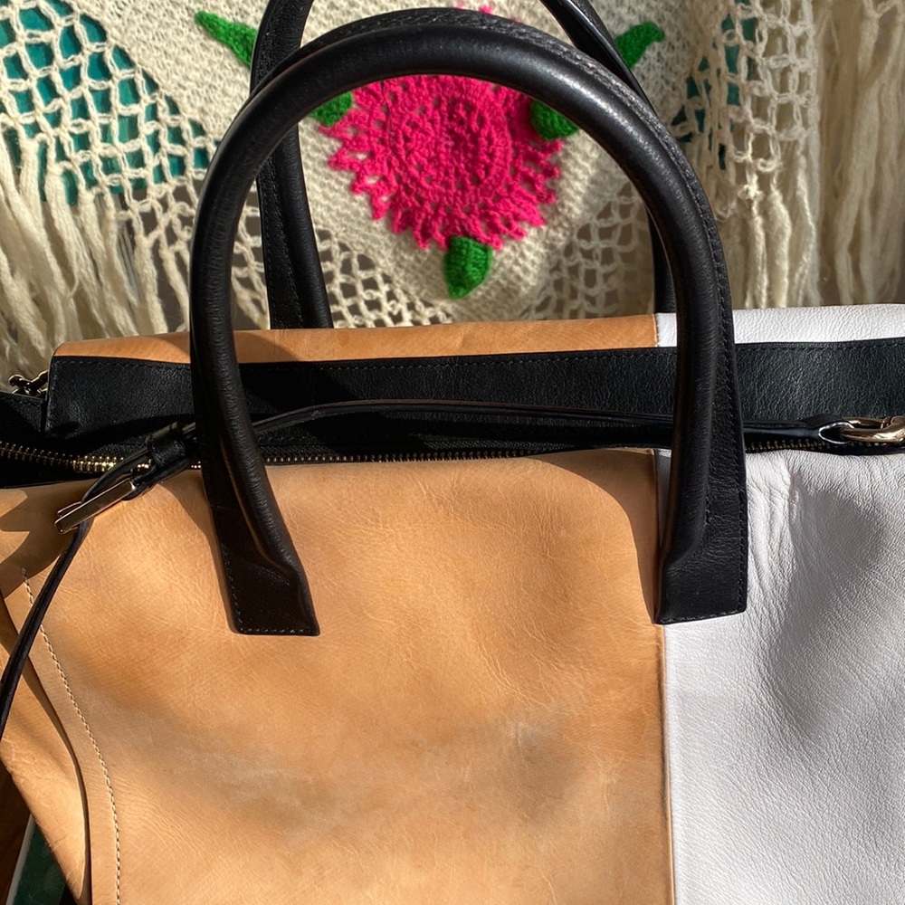 Authentic Coach Bag. Color Block. Signature Coach… - image 8